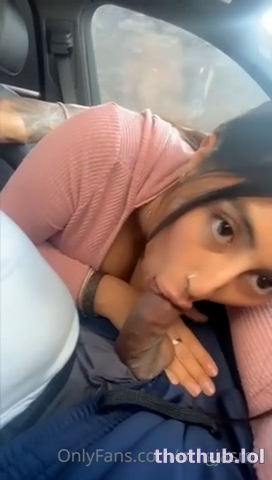 Omgjasmin Blowjob in Car Sextape Onlyfans – So hot