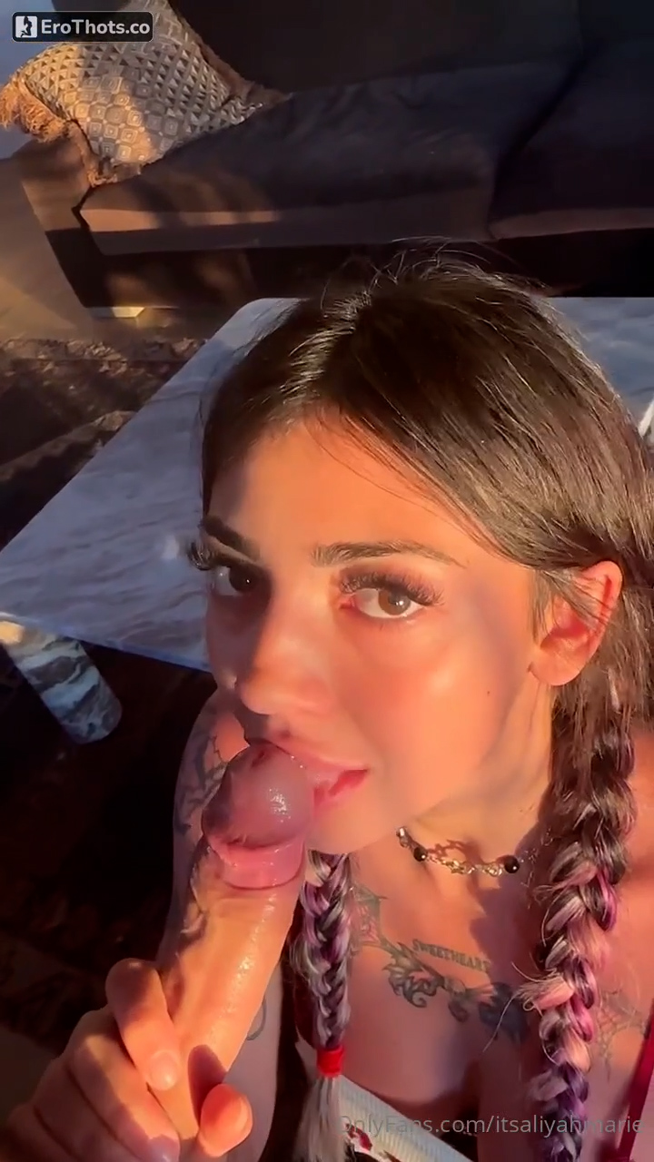 Aliyah Marie POV Blowjob orgasm so Hot – Onlyfans Sextape