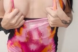 Elayna Black Strip Teasing video by Onlyfans so Hot